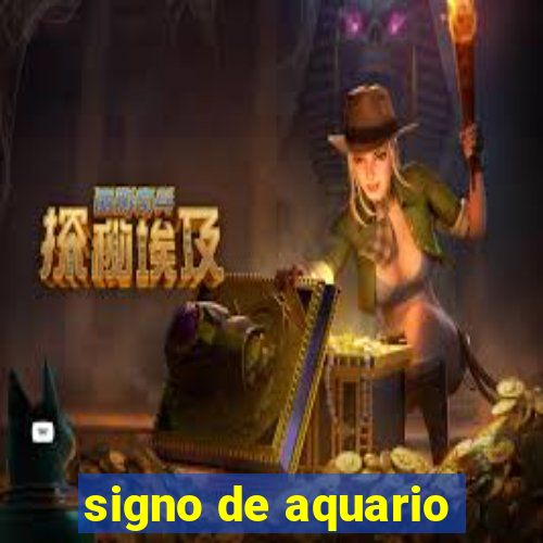 signo de aquario